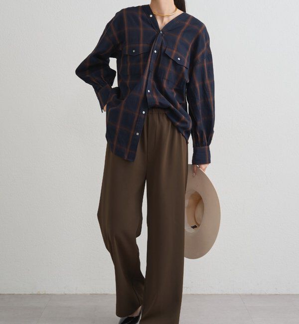  「オンブレチェックシャツ」|シャツ・ブラウス|