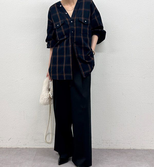  「オンブレチェックシャツ」|シャツ・ブラウス|