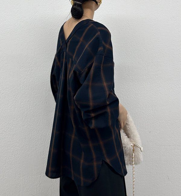  「オンブレチェックシャツ」|シャツ・ブラウス|