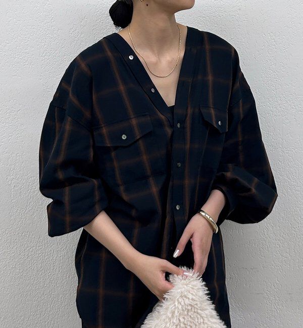  「オンブレチェックシャツ」|シャツ・ブラウス|
