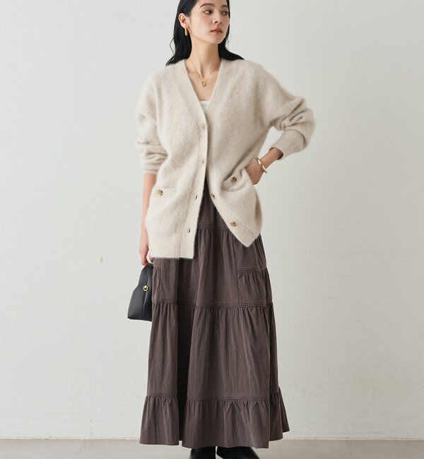  「ギャザーティアードスカート」|スカート|