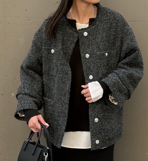  「サテンロンTブラウス」|シャツ・ブラウス|