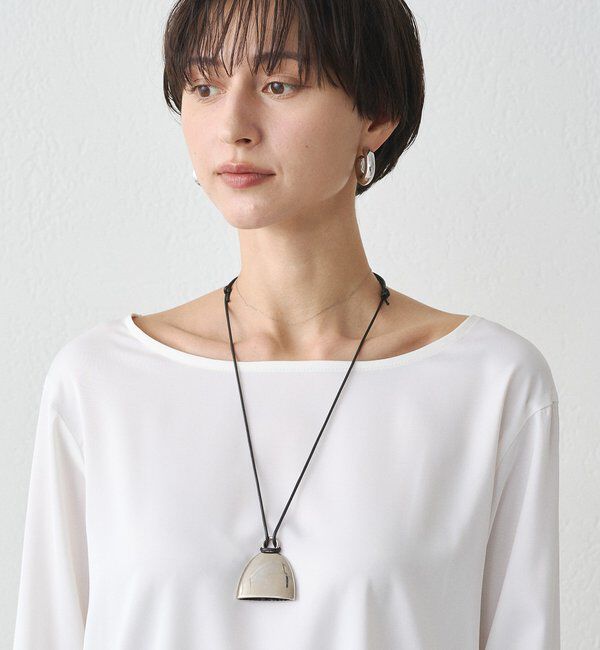  「サテンロンTブラウス」|シャツ・ブラウス|