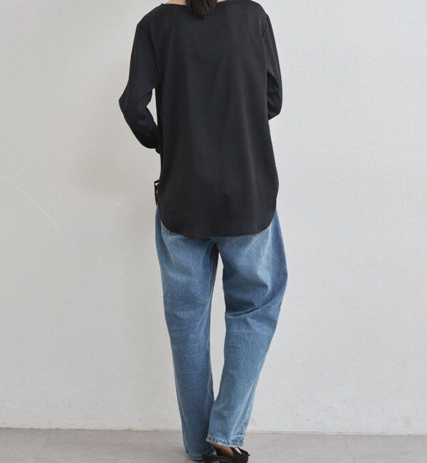  「サテンロンTブラウス」|シャツ・ブラウス|