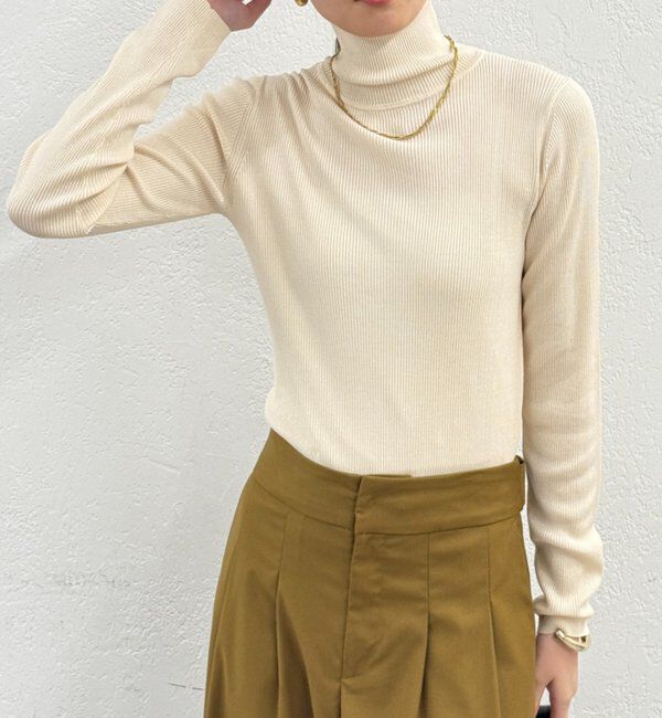  「BASICタートルニット」|ニット・セーター|