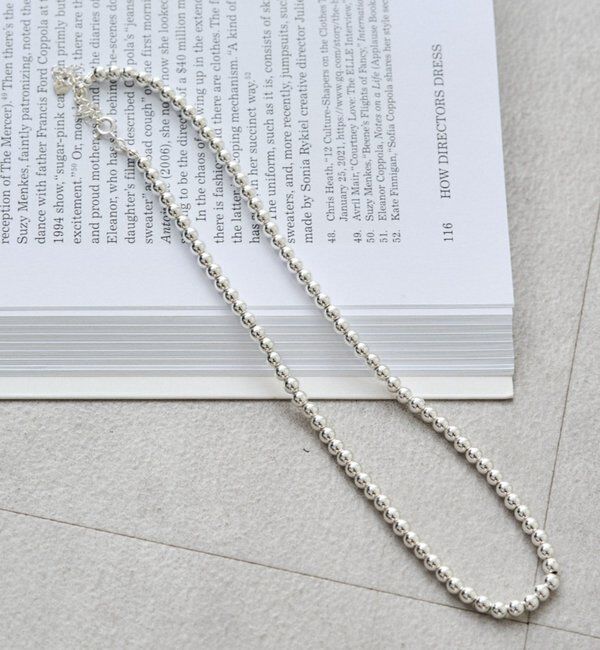  「【GALENA/ガレナ】SV925ヘマタイトネックレス」|リング|シルバー