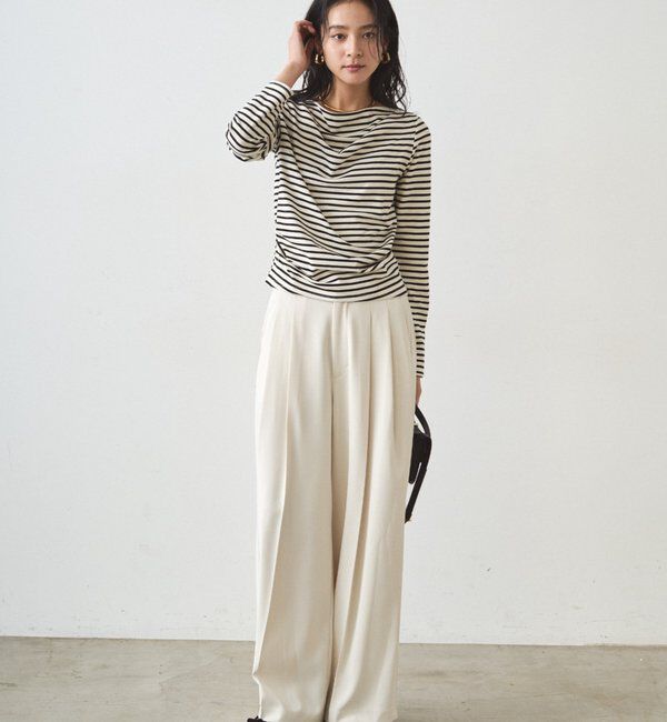  「2タックワイドパンツ」|チノ|