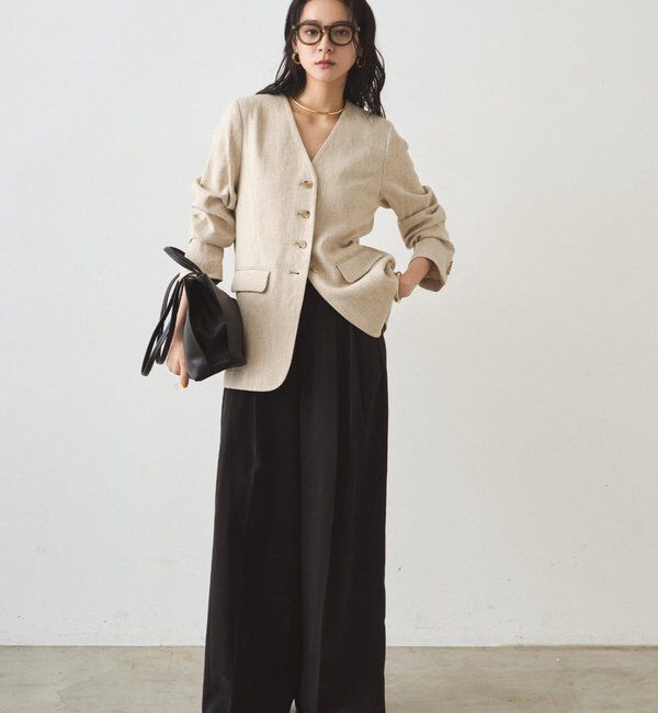  「2タックワイドパンツ」|チノ|