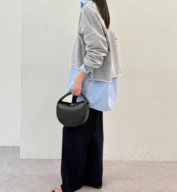  「スキッパーショートスウェット」|Tシャツ・カットソー|