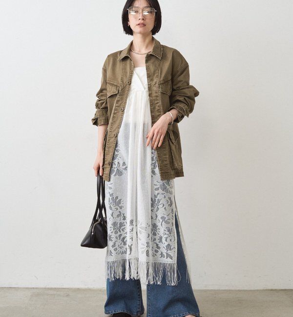  「ヴィンテージライクミリタリージャケット」|ミリタリー・モッズコート|