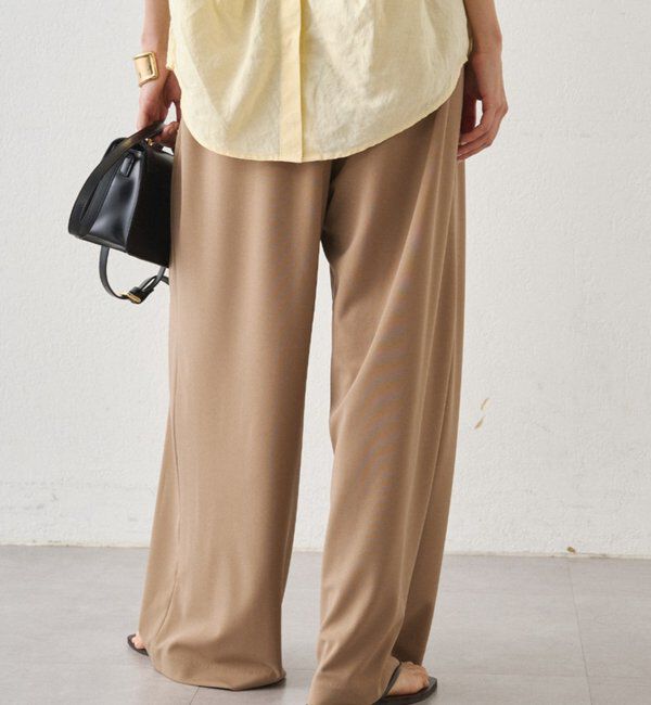  「【＠ld_risaコラボ】ジャージータックワイドパンツ」|チノ|