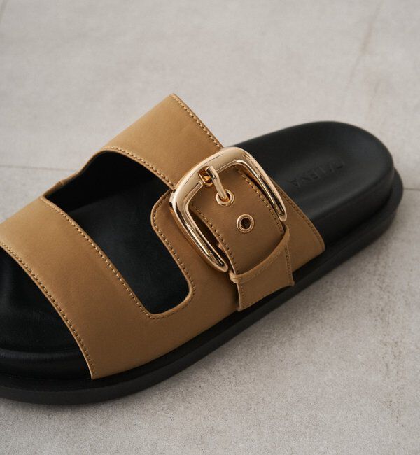  「【GALENA/ガレナ】メタルバックルサンダル」|サンダル|