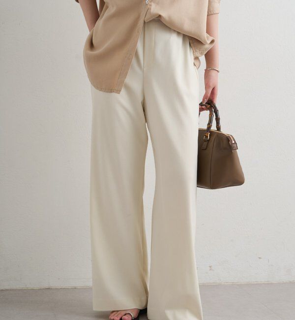  「イージーフレアパンツ」|チノ|