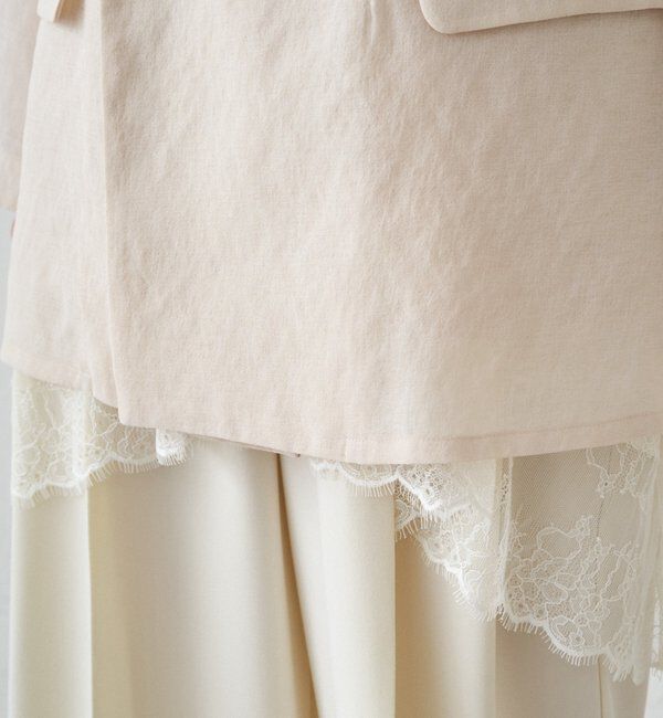  「リネンライクシアージャケット」|ベスト・ジレ|