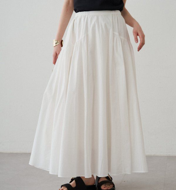  「パネルギャザースカート」|スカート|