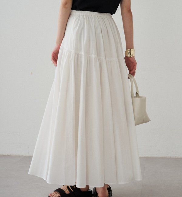  「パネルギャザースカート」|スカート|