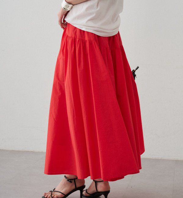  「パネルギャザースカート」|スカート|