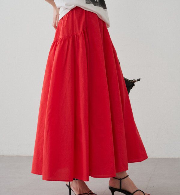  「パネルギャザースカート」|スカート|