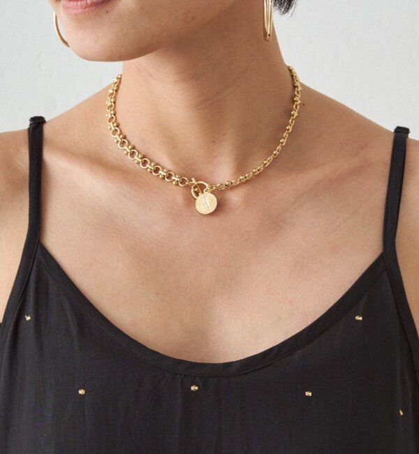  「【GALENA/ガレナ】コインチェーンチョーカー」|ネックレス|