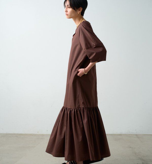  「コクーンスリーブワンピース」|ワンピース|