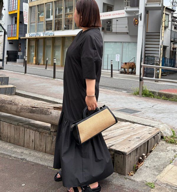  「コクーンスリーブワンピース」|ワンピース|