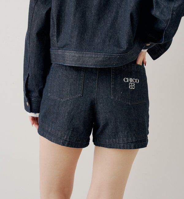  「【セットアップ対応】コンパクトレイヤードショートパンツ」|チノ|