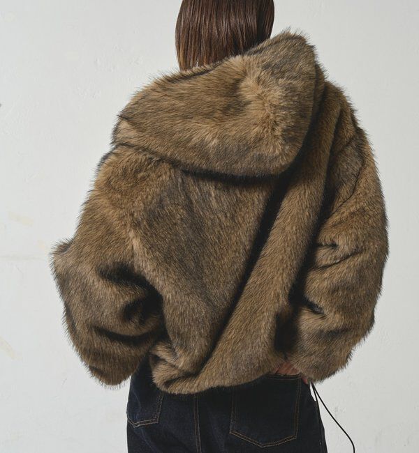  「【お気に入りNO.1】2WAY リバーシブルファーブルゾン」|ブルゾン・スタジャン|