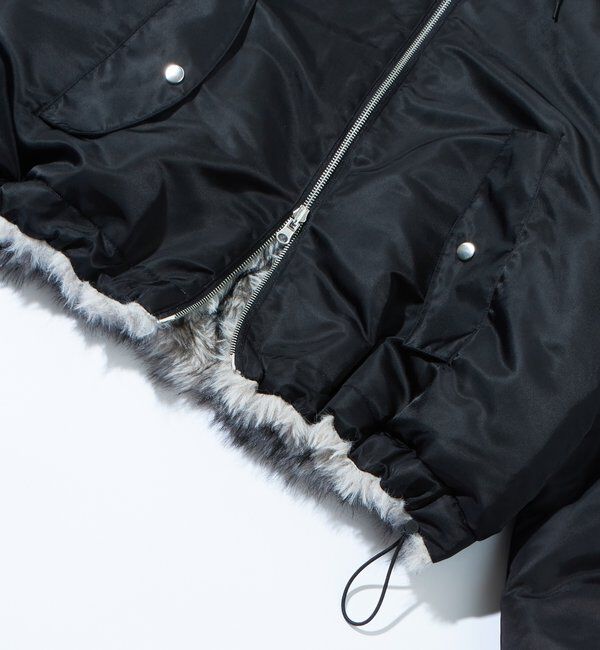  「【お気に入りNO.1】2WAY リバーシブルファーブルゾン」|ブルゾン・スタジャン|