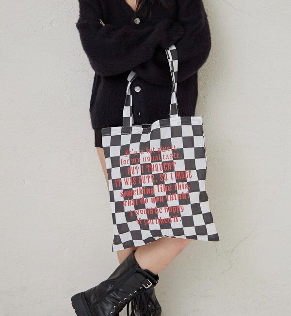  「【WEB限定】アソートメッセージロゴトートバッグ」|トートバッグ|ホワイトその他1