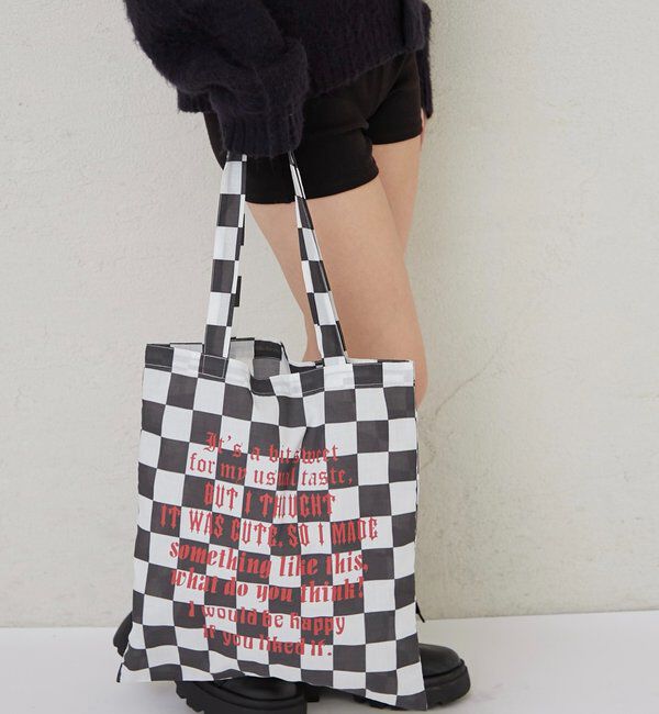  「【WEB限定】アソートメッセージロゴトートバッグ」|トートバッグ|