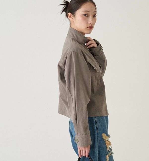  「ファイヤーマンミリタリーシャツジャケット」|ブルゾン・スタジャン|