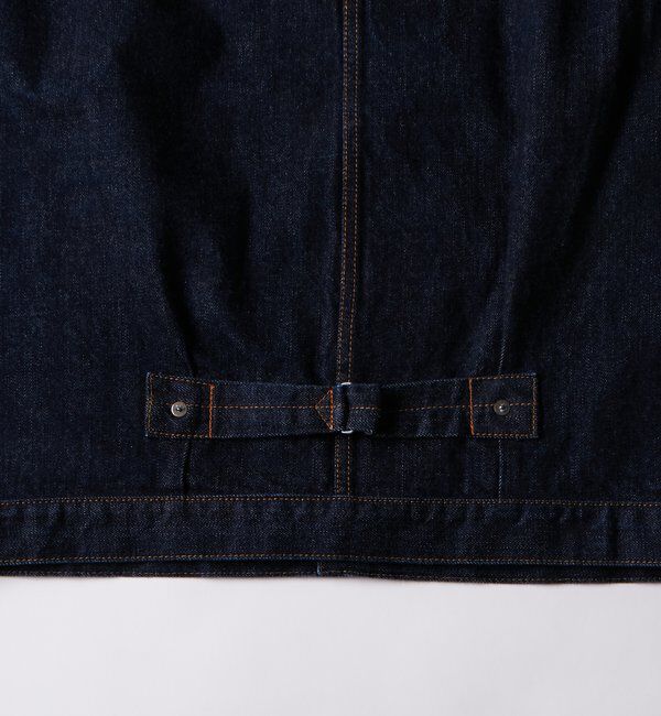  「【Sourcream】デニムトラッカージャケット」|ブルゾン・スタジャン|