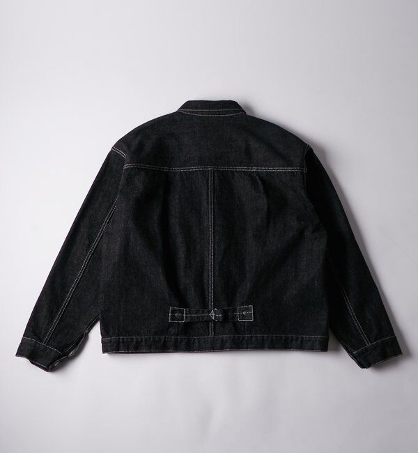  「【Sourcream】デニムトラッカージャケット」|ブルゾン・スタジャン|