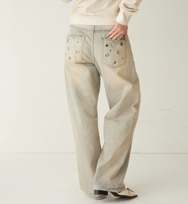  「アイレットローライズデニム」|デニム|