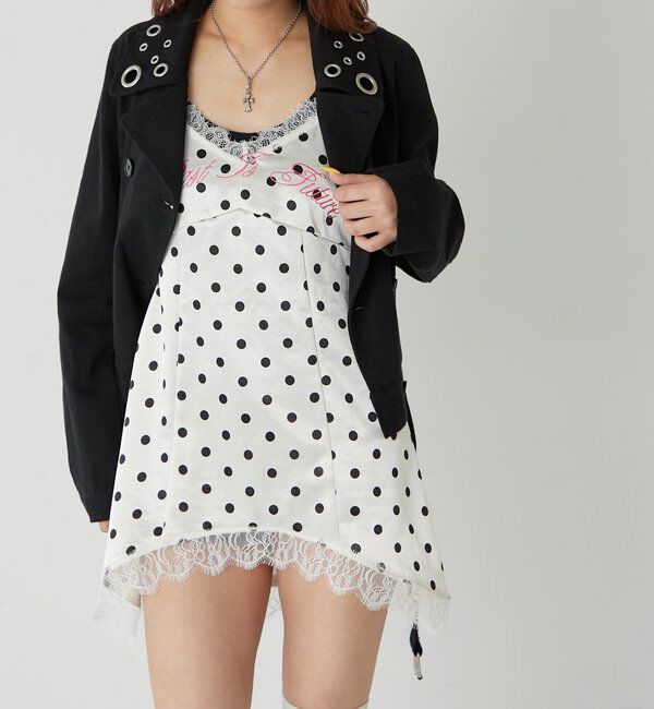  「アイレットショートPジャケット」|ブルゾン・スタジャン|