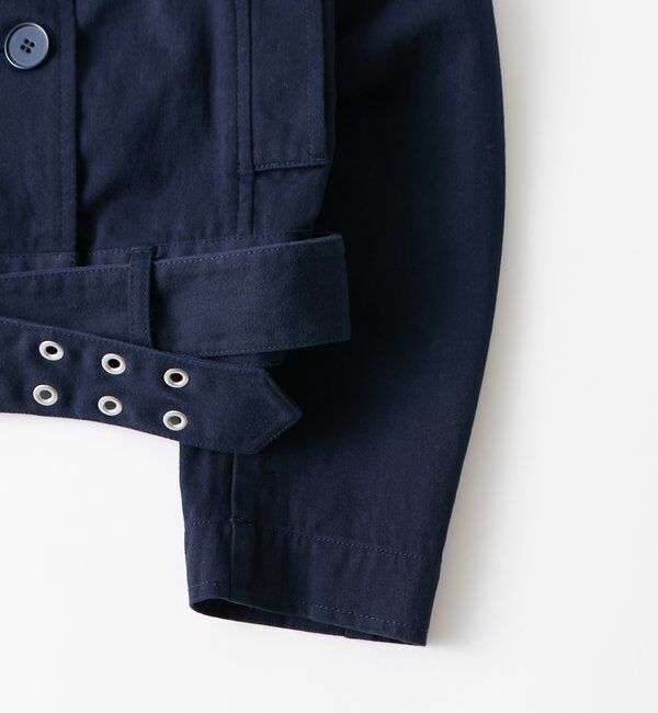  「アイレットショートPジャケット」|ブルゾン・スタジャン|