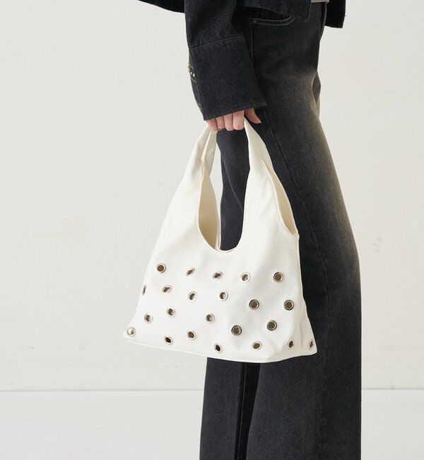  「アイレットPUショルダーバッグ」|ショルダー・メッセンジャー|