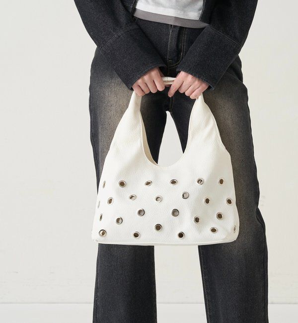  「アイレットPUショルダーバッグ」|ショルダー・メッセンジャー|