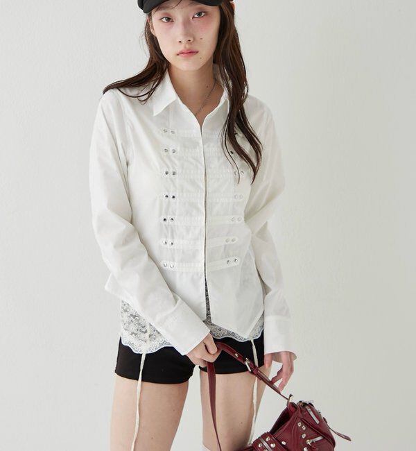  「ナポレオンコンパクトシャツ」|シャツ・ブラウス|