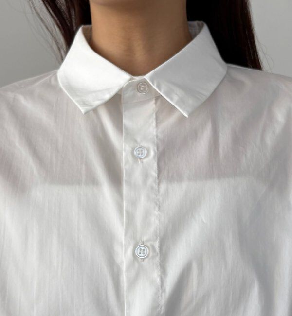  「裾フリルシャツ」|シャツ・ブラウス|