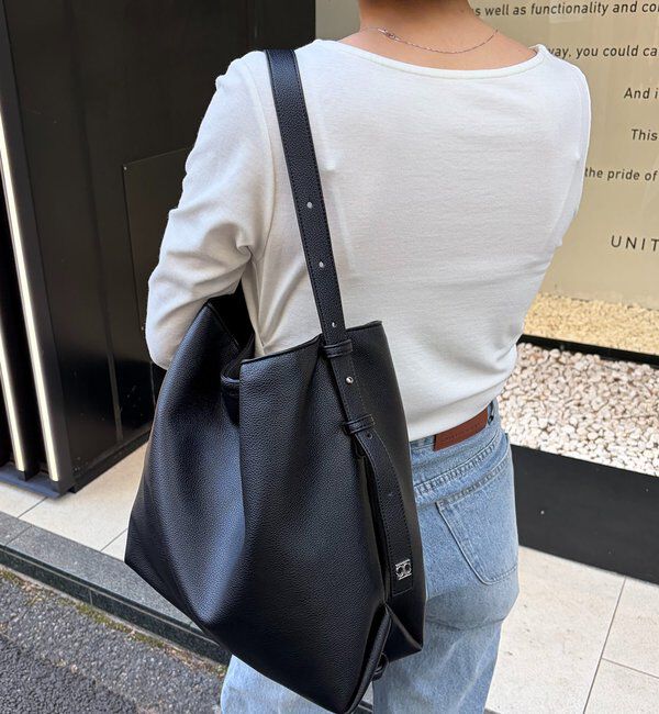  「【人気のバッグが新素材に！】2WAYワンハンドルバッグ」|トートバッグ|