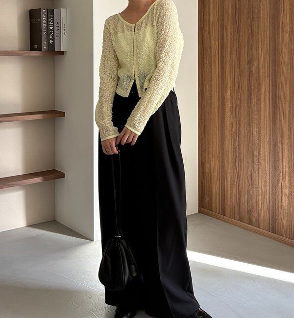  「【mana企画】シャーリングホックブラウス」|シャツ・ブラウス|