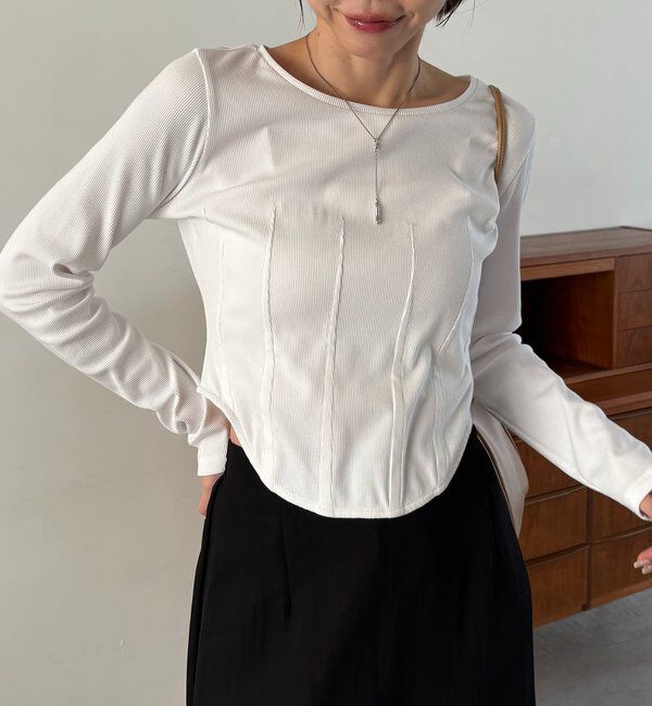  「コルセットロンT」|Tシャツ・カットソー|