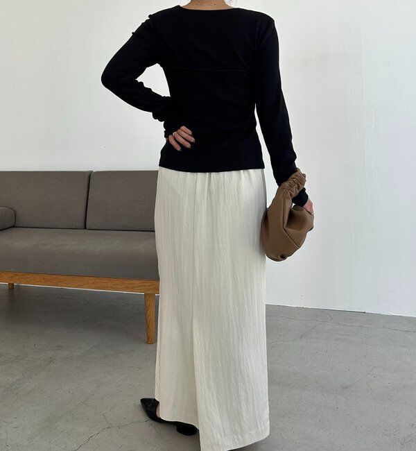  「ツイストネックT」|Tシャツ・カットソー|