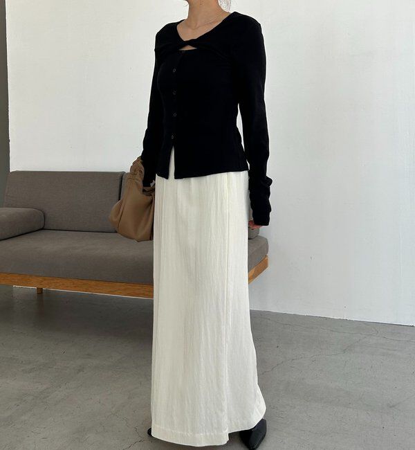  「ツイストネックT」|Tシャツ・カットソー|