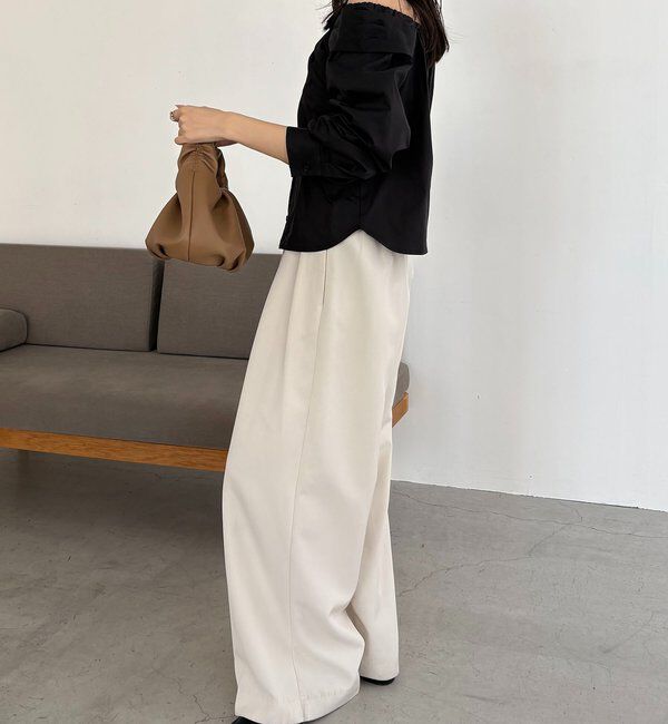  「オフショルパフブラウス」|シャツ・ブラウス|