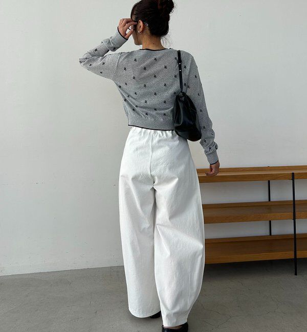  「モノグラムカーディガン」|カーディガン|