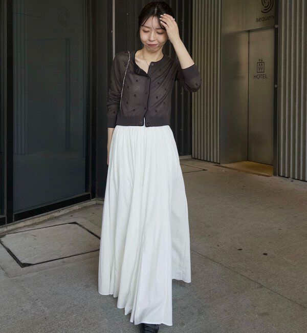  「モノグラムカーディガン」|カーディガン|