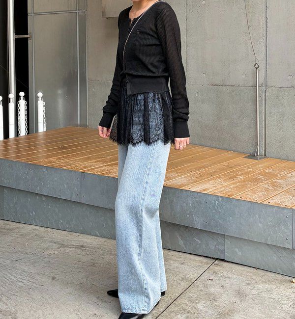  「シアーリブカーディガン」|カーディガン|