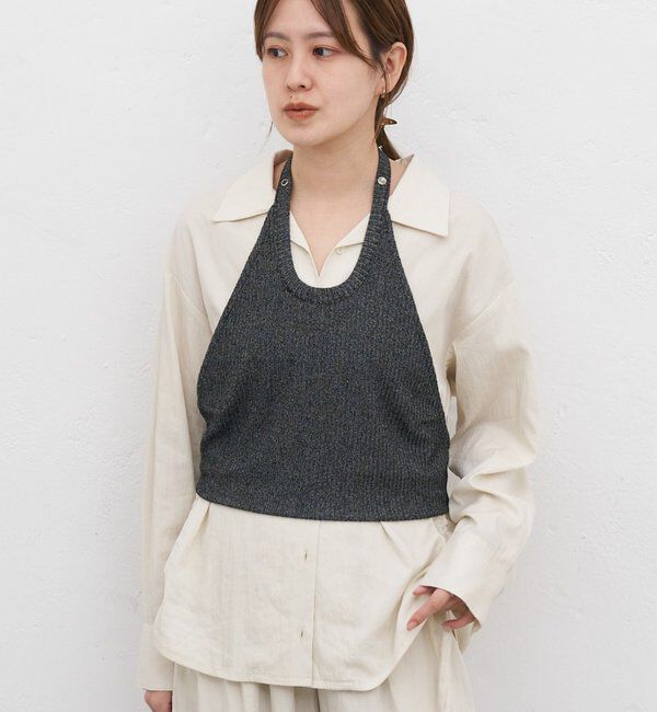  「オープンカラーシャツ」|シャツ・ブラウス|アイボリー